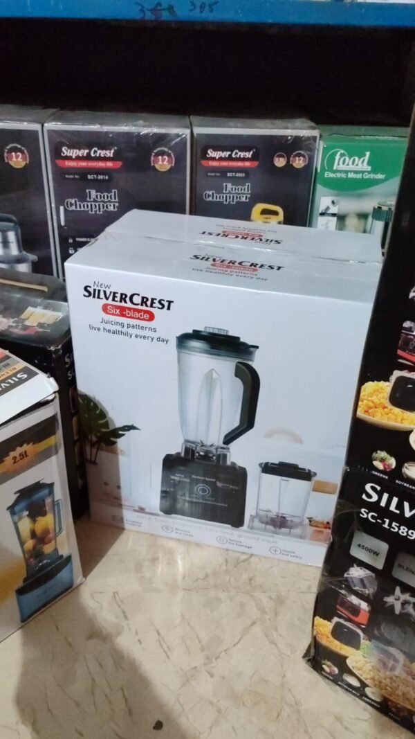 New silver crest blender 2 in 1 , jumbo jet