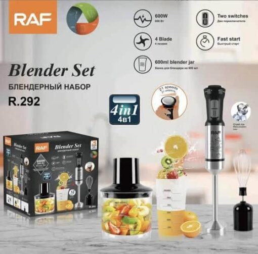 RAF 4 in 1 Hand Blender Set R.292