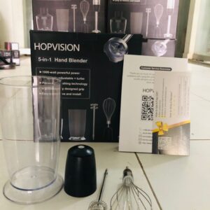 hopvision 5 in 1 hand blender set