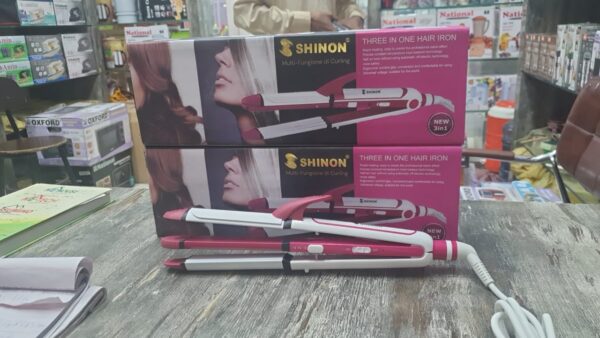 Shinon hair straightener 3 in 1