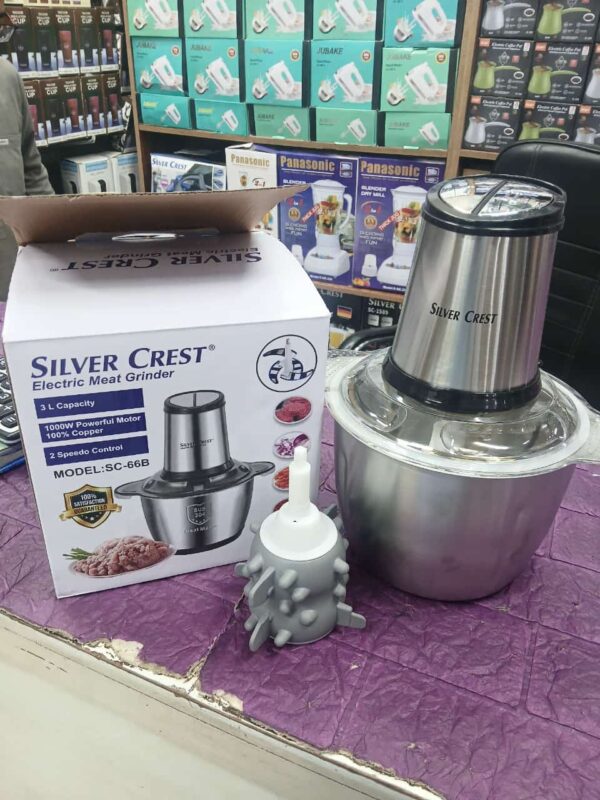 Silver Crest 3 litter chopper 1000 watt 2 speed