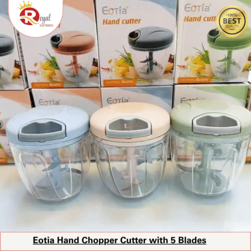 Eotia Hand Chopper Cutter with 5 Blades