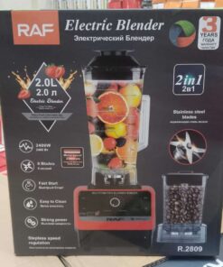 RAF 2 in 1 Electric blender Jug and dry grinder