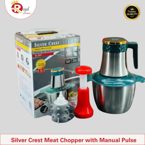 Silver Crest Meat Chopper with Manual Pulse