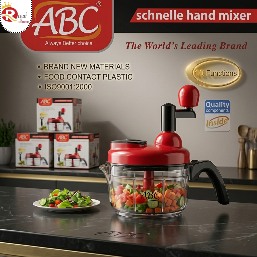 ABC Hand Chopper And Mixer ABC Hand Chopper And Mixer