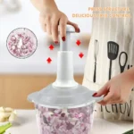 Food Processor high-quality 1.5-litre Push Chopper - Image 2