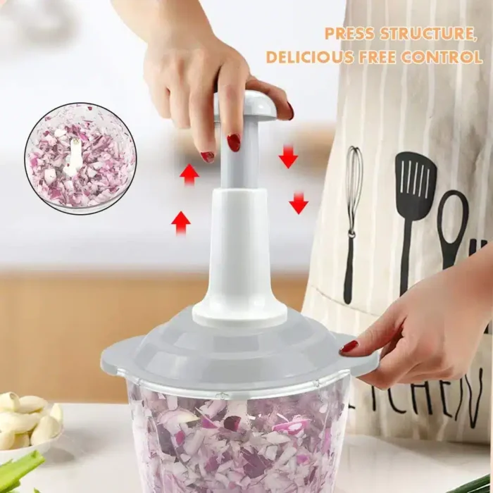 Food Processor high-quality 1.5-litre Push Chopper - Image 2