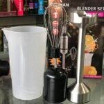 Surhan 3 in 1 Hand Blender Set – Powerful 1500W Motor with Chopper, Whisker & Jar - Image 3